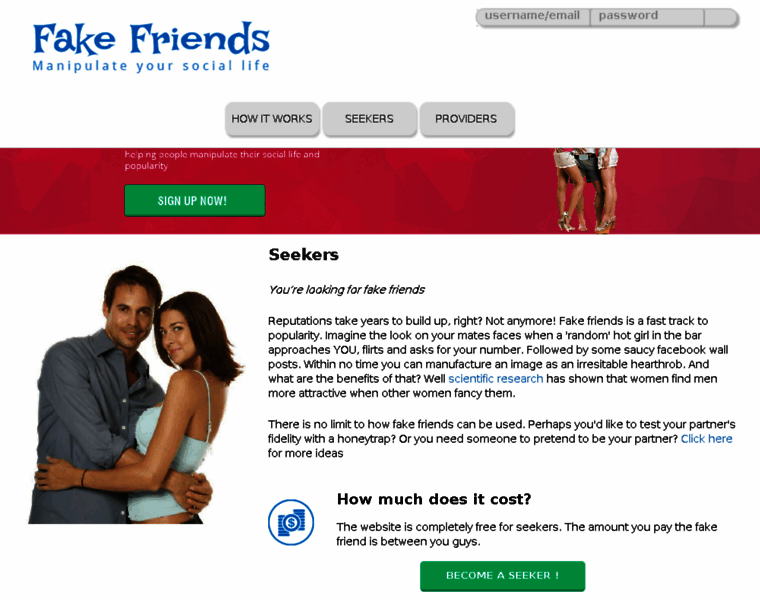 Fake-friends.com thumbnail