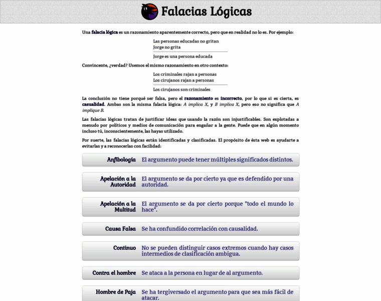 Falaciaslogicas.com thumbnail