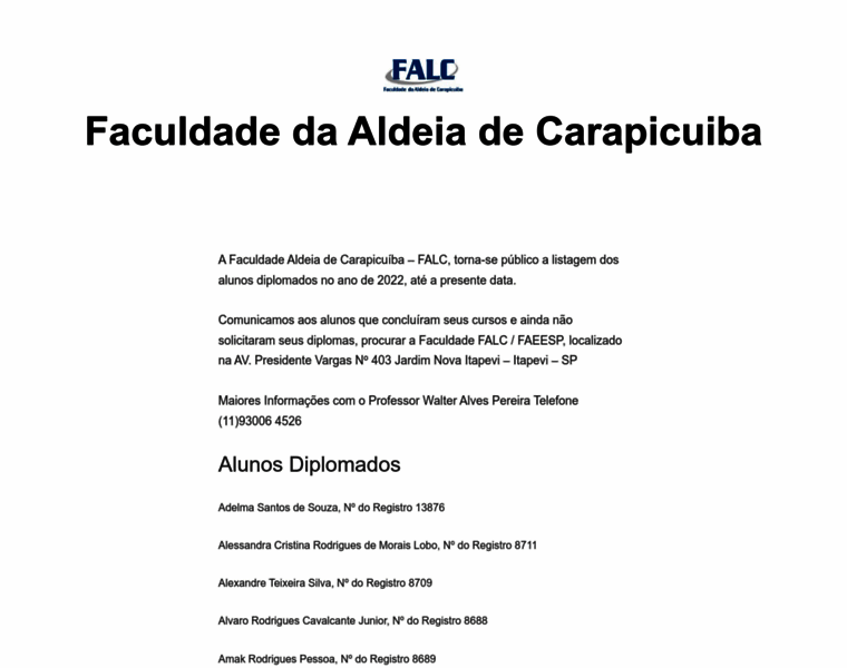 Falc.edu.br thumbnail