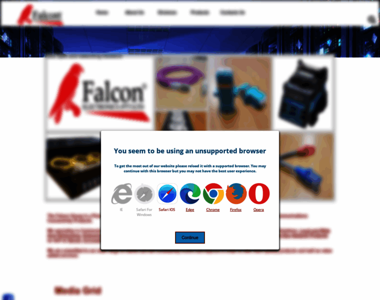 Falcon-elec.co.za thumbnail