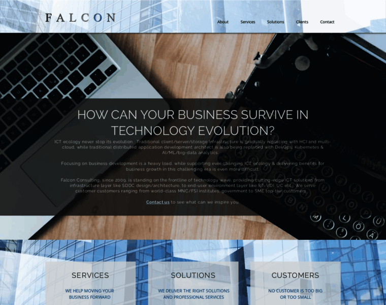 Falcon-solutions.com thumbnail