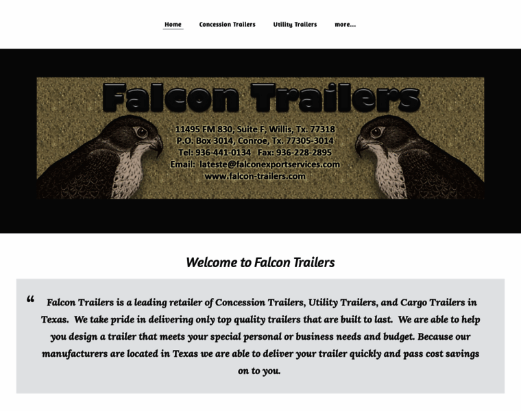 Falcon-trailers.com thumbnail