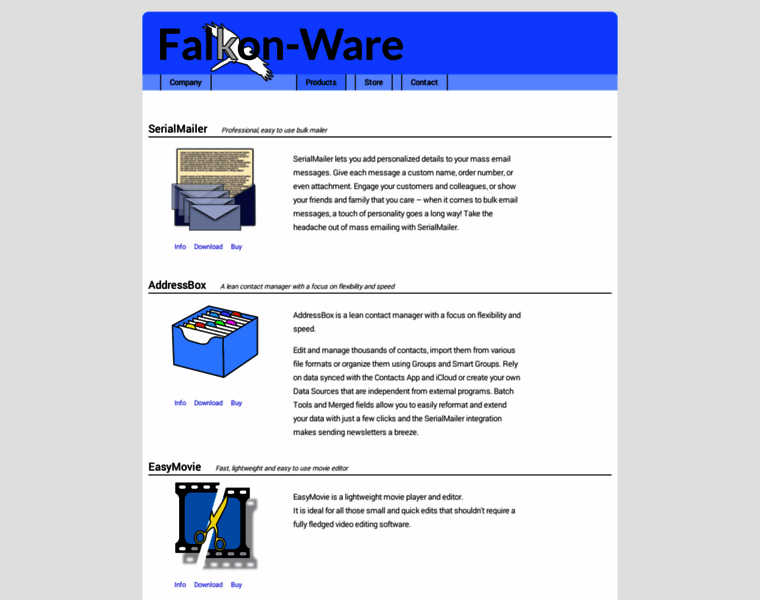 Falcon-ware.com thumbnail