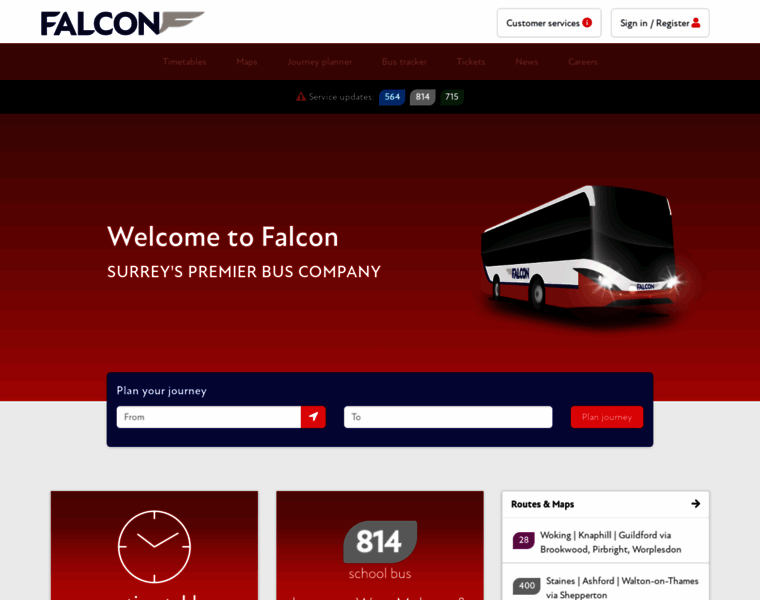 Falconbuses.co.uk thumbnail