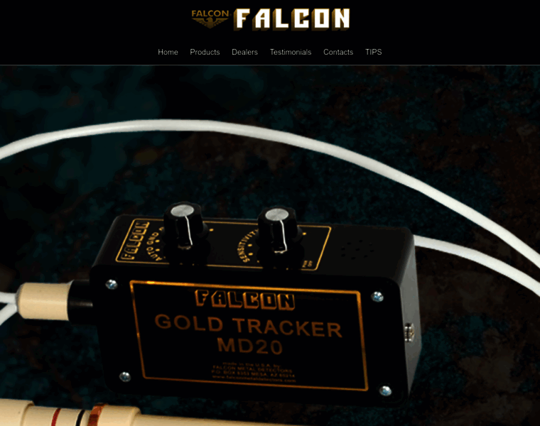 Falconmetaldetectors.com thumbnail