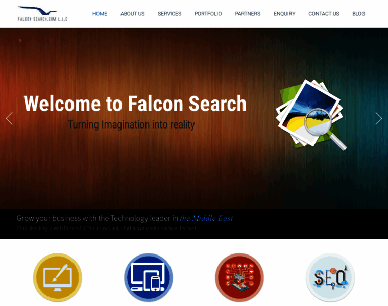 Falconsearch.com thumbnail