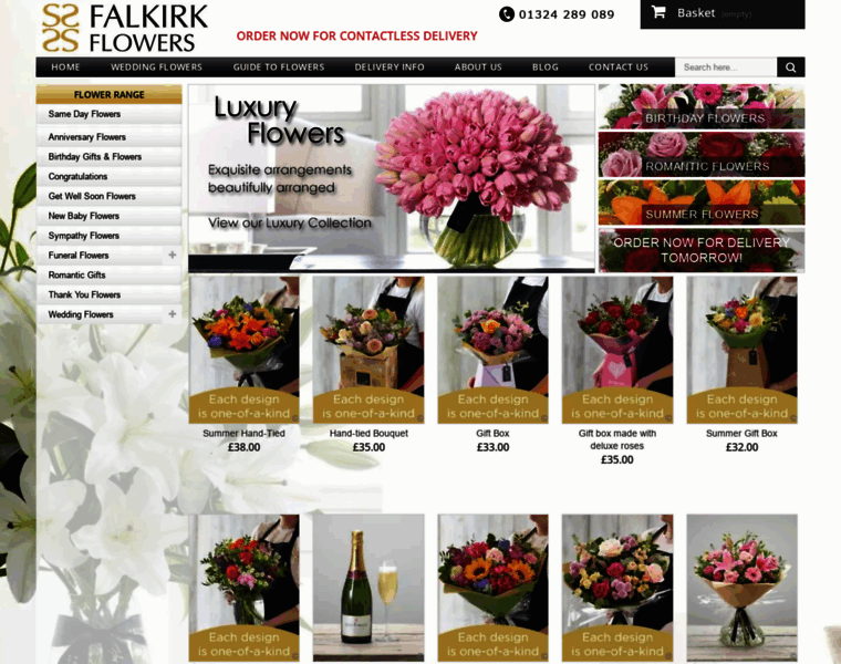 Falkirkflowers.co.uk thumbnail
