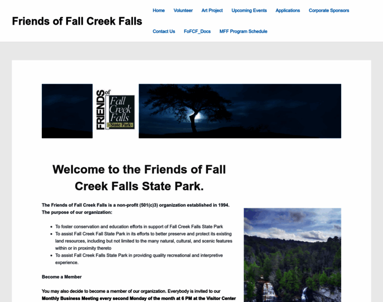 Fallcreekfalls.org thumbnail