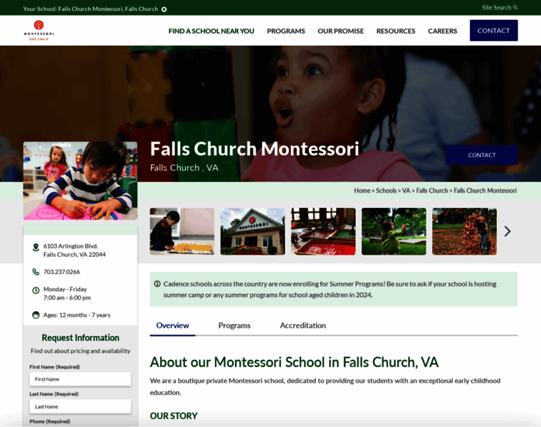 Fallschurchmontessori.com thumbnail