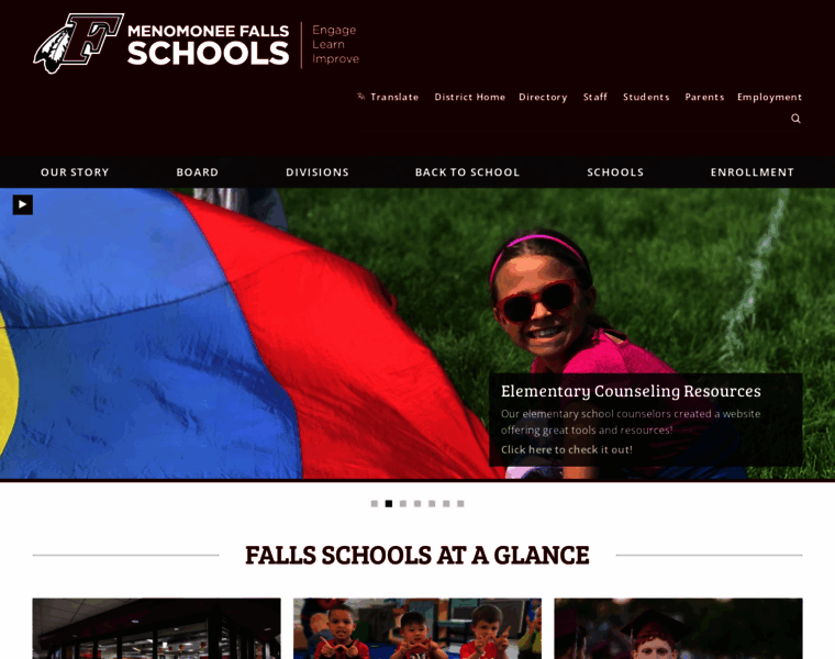 Fallsschools.org thumbnail
