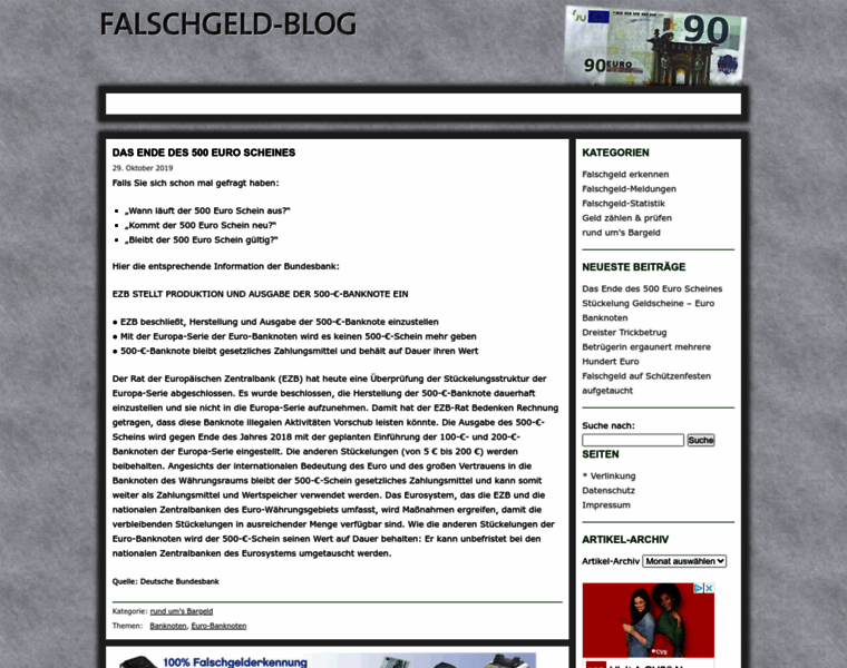 Falschgeld-blog.de thumbnail