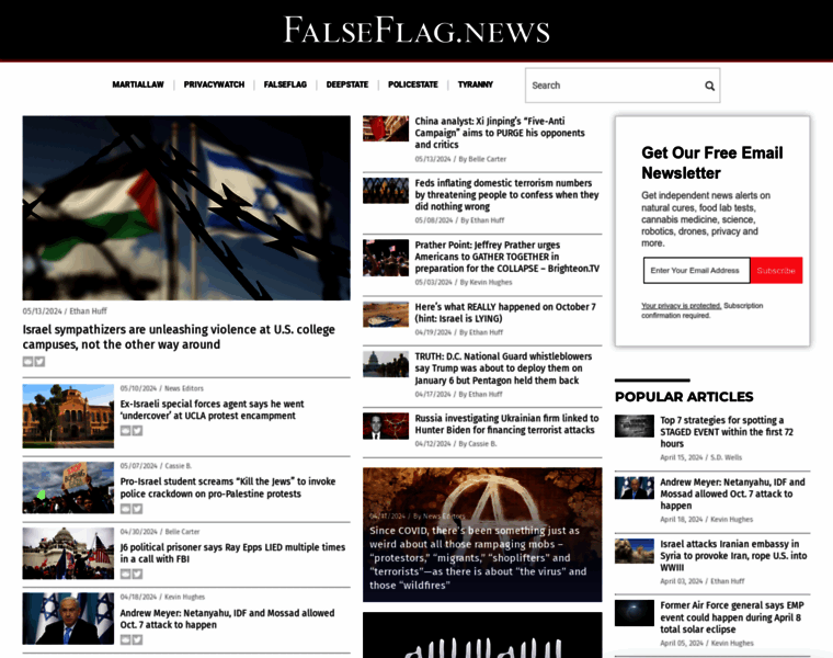 Falseflag.news thumbnail