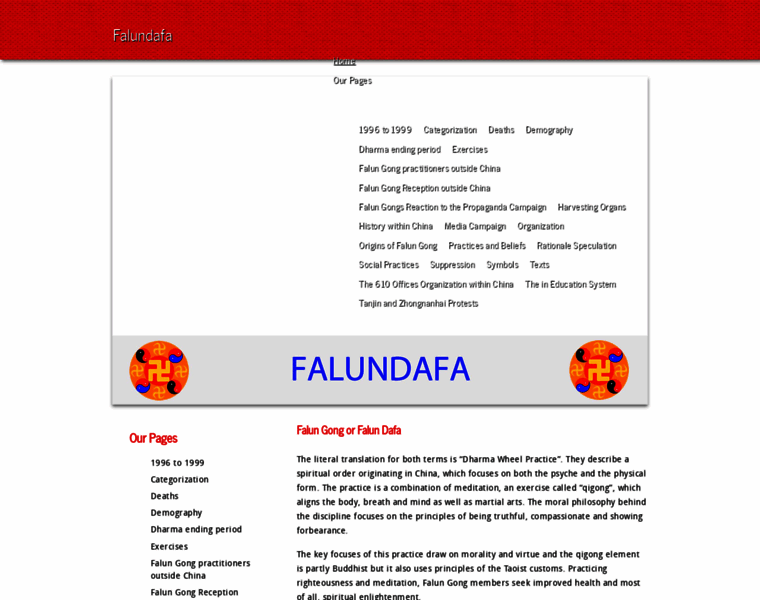 Falundafa-br.org thumbnail