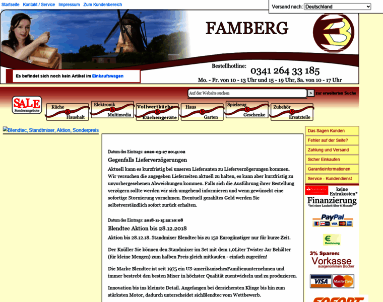 Famberg.de thumbnail