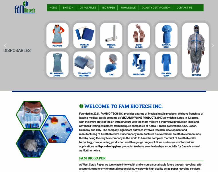 Fambiotechinc.com thumbnail