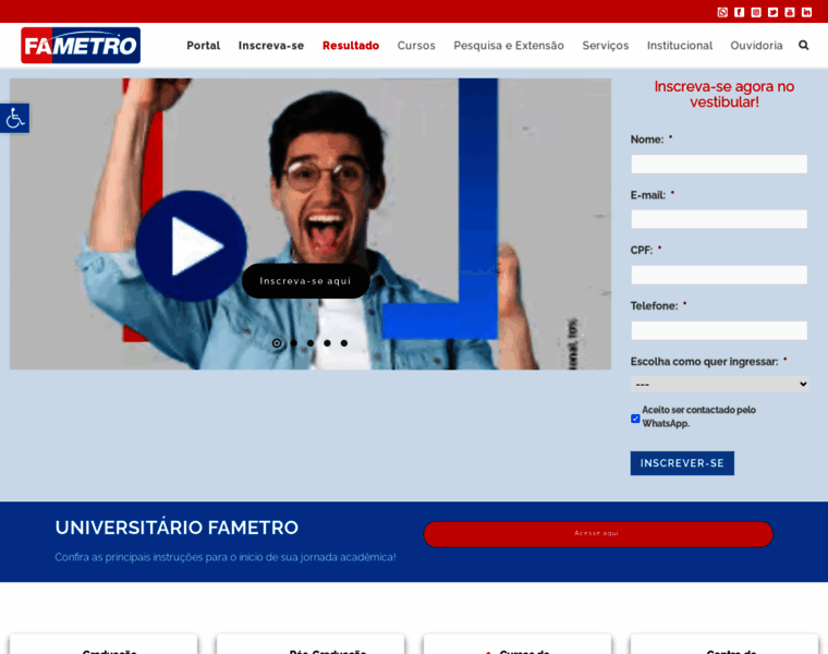 Fametro.edu.br thumbnail