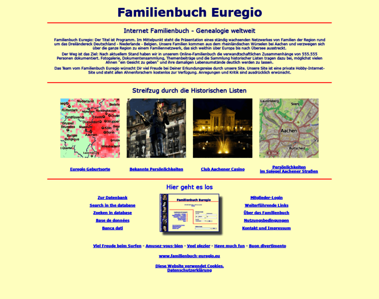 Familienbuch-euregio.eu thumbnail
