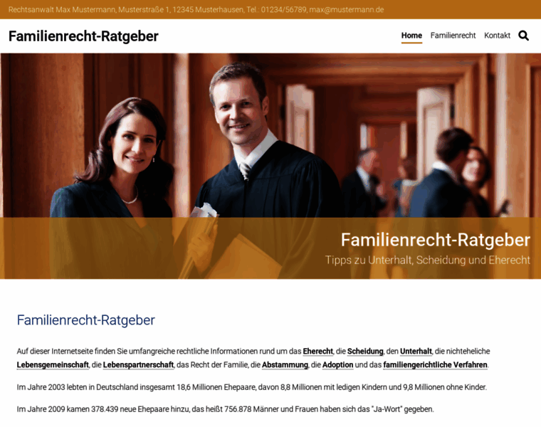 Familienrecht-ratgeber.de thumbnail