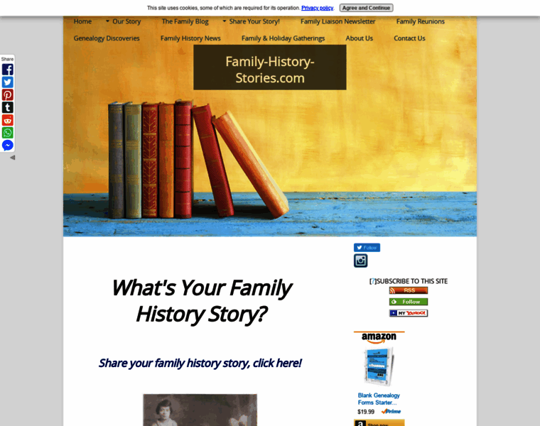 Family-history-stories.com thumbnail