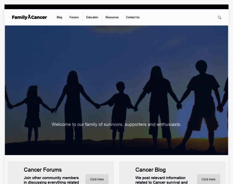 Familyandcancer.com thumbnail