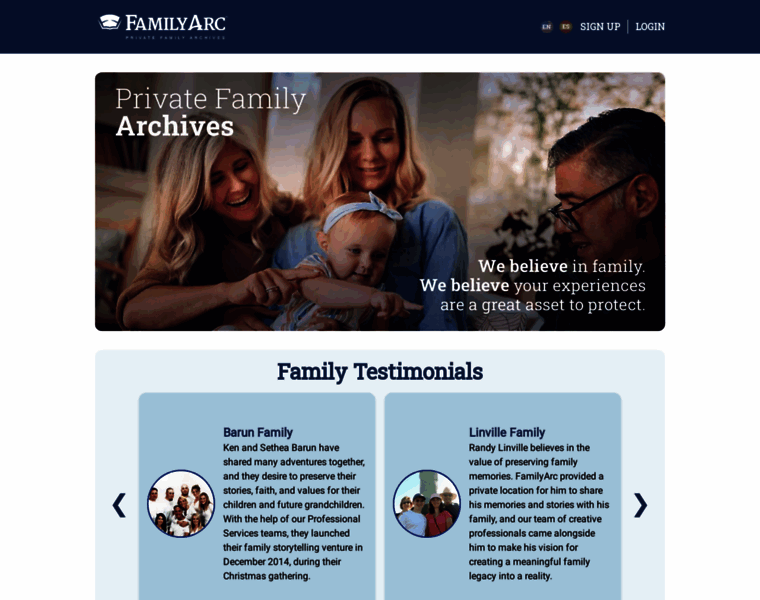 Familyarc.com thumbnail