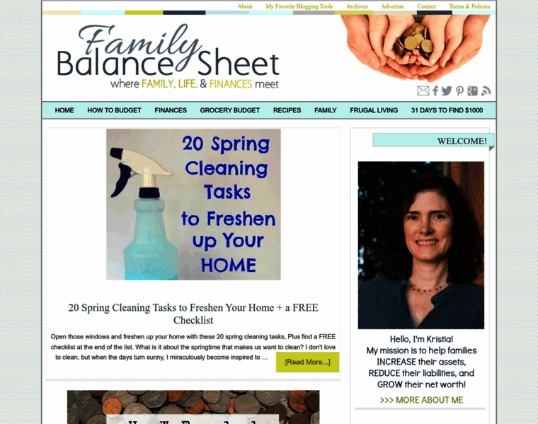 Familybalancesheet.org thumbnail