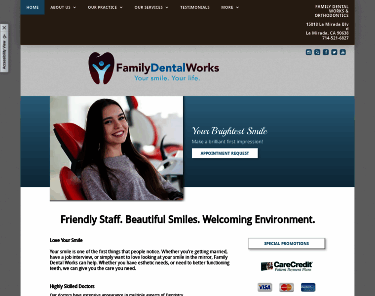 Familydentalworks.com thumbnail
