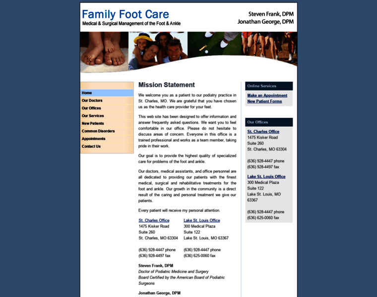 Familyfootcaremo.com thumbnail