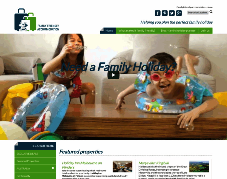 Familyfriendlyaccommodation.com.au thumbnail