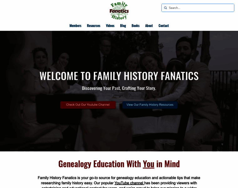 Familyhistoryfanatics.com thumbnail