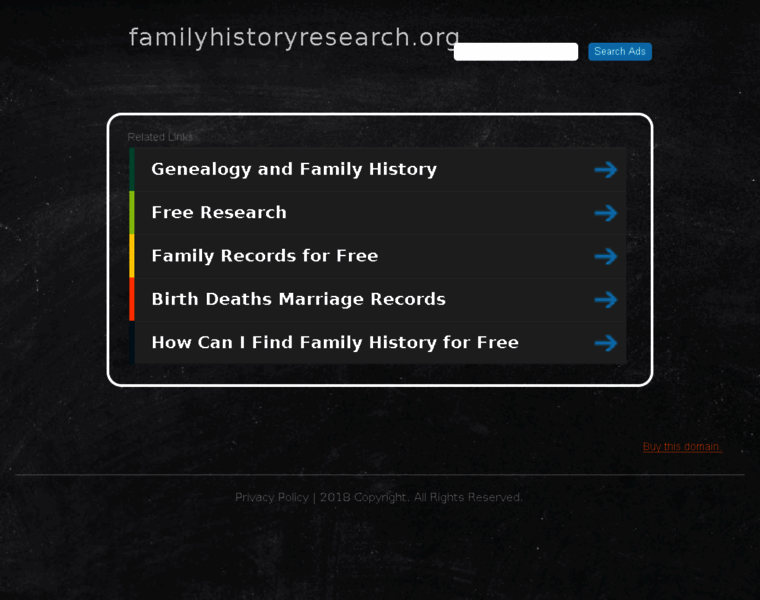 Familyhistoryresearch.org thumbnail