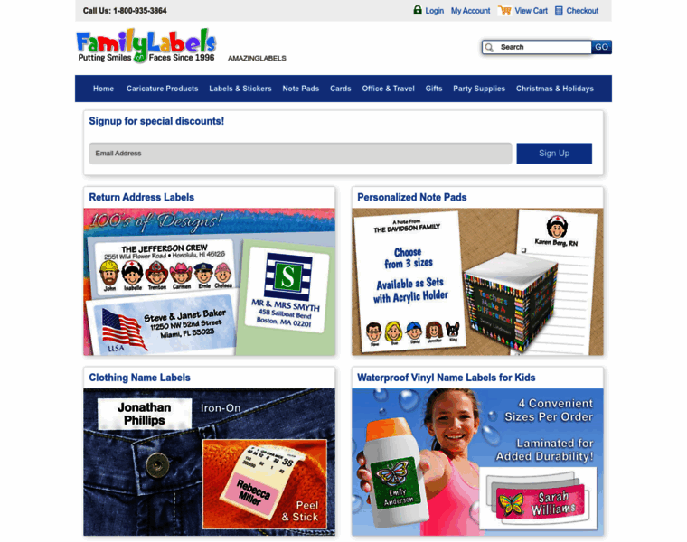 Familylabels.com thumbnail Familylabels.com thumbnail