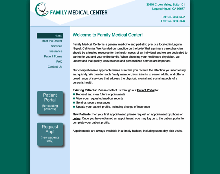 Familymedicalcenters.com thumbnail