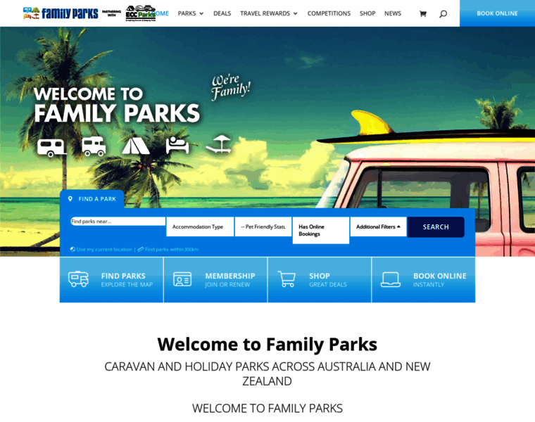 Familyparks.com.au thumbnail