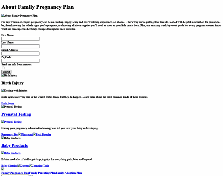 Familypregnancyplan.com thumbnail