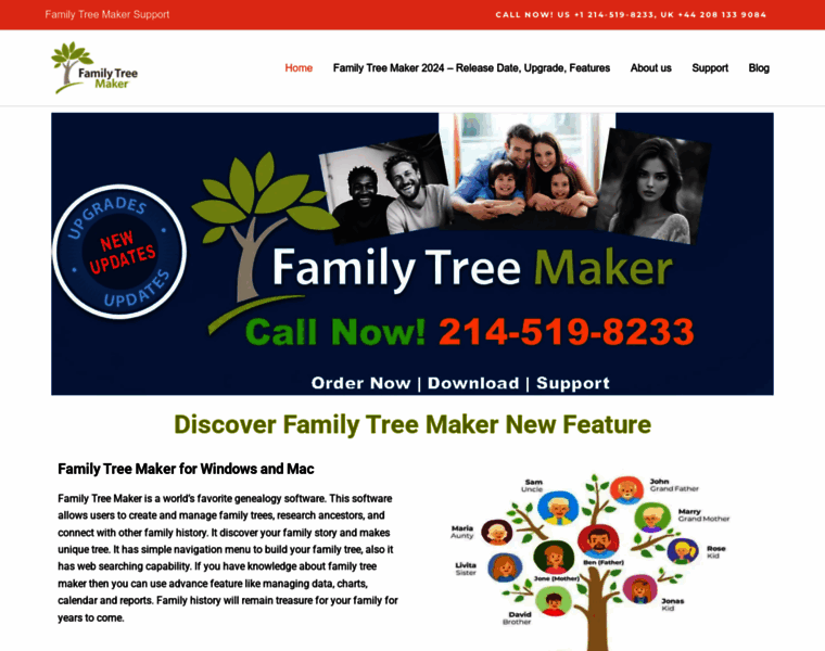 Familytreemakersoftware.com thumbnail Familytreemakersoftware.com thumbnail