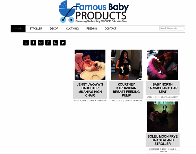 Famousbabyproducts.com thumbnail