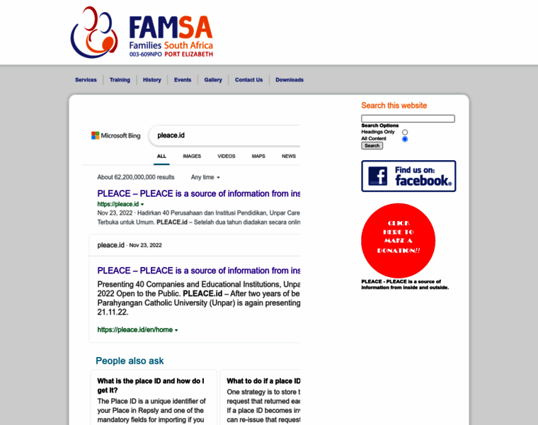 Famsape.co.za thumbnail