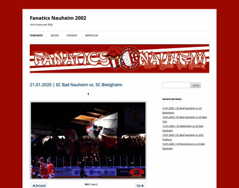 Fanatics-nauheim.de thumbnail