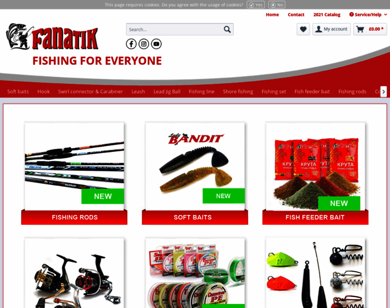 Fanatik-baits.co.uk thumbnail