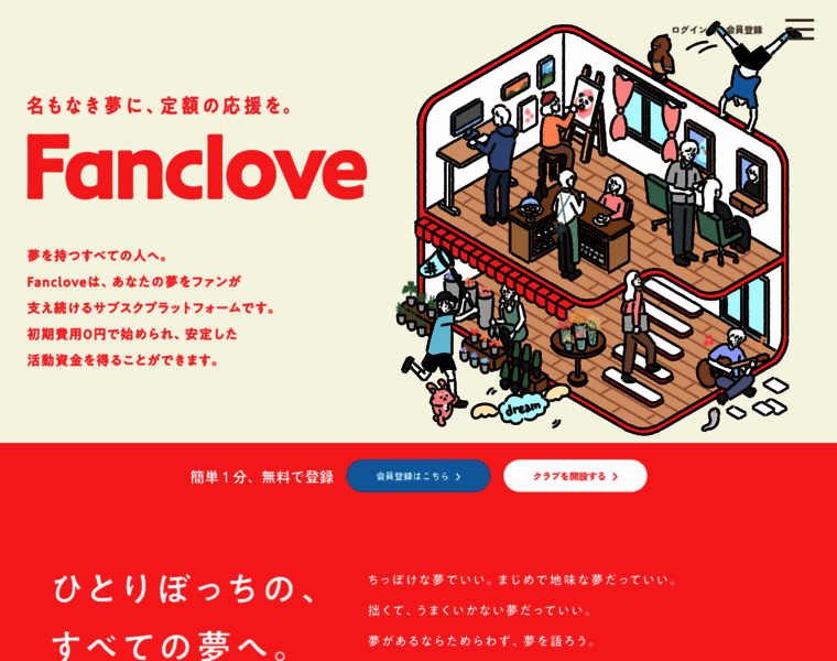 Fanclove.jp thumbnail