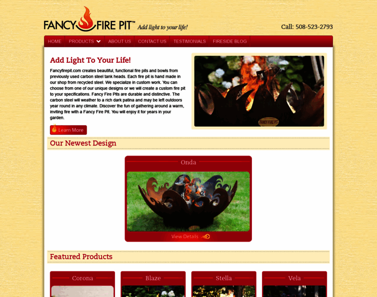 Fancyfirepit.com thumbnail
