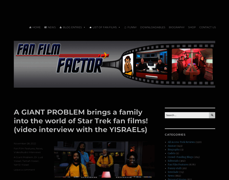 Fanfilmfactor.com thumbnail