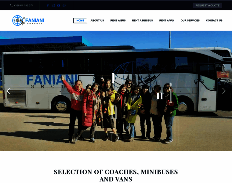Faniani-coaches.com thumbnail