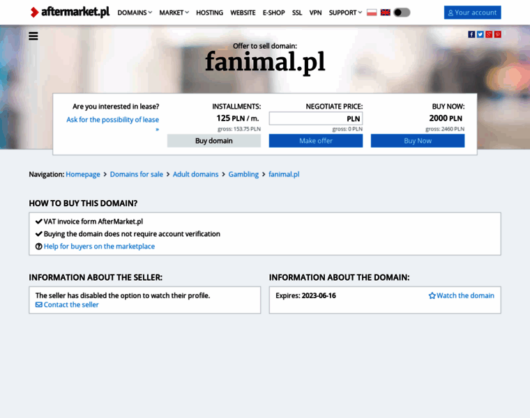 Fanimal.pl thumbnail