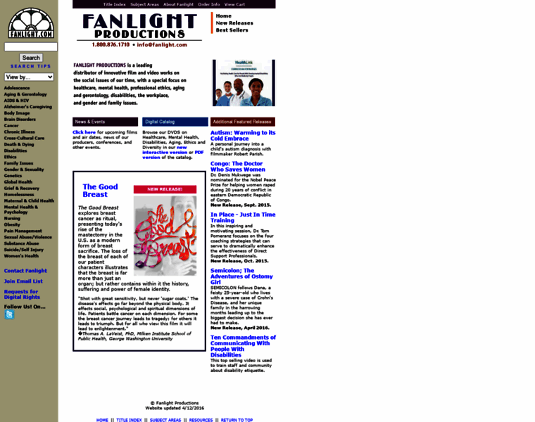 Fanlight.com thumbnail