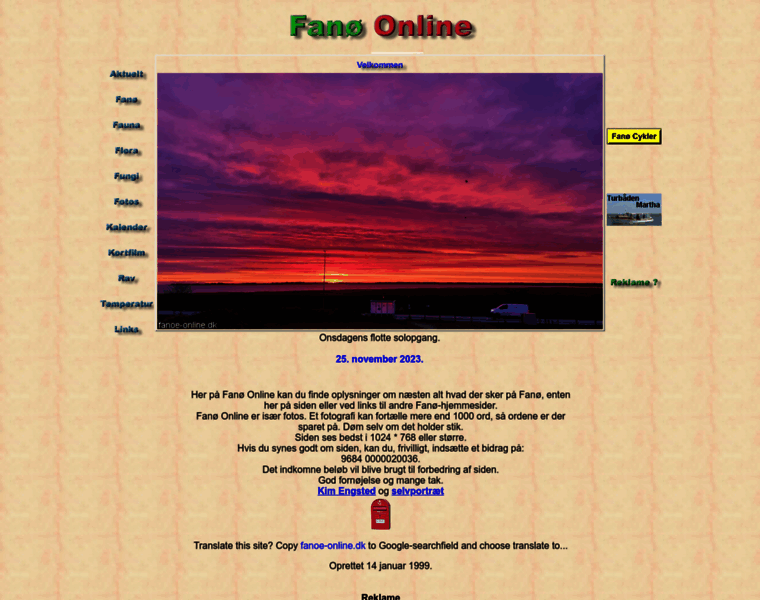Fanoe-online.dk thumbnail