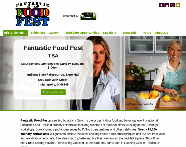 Fantasticfoodfest.com thumbnail