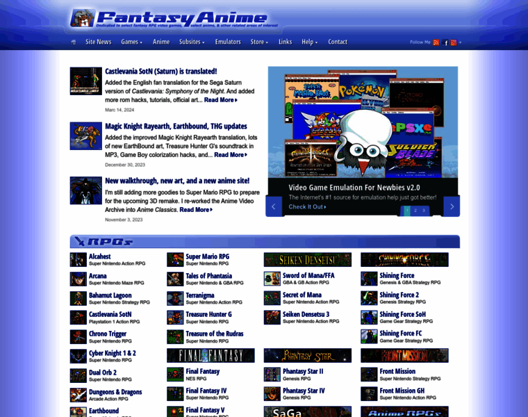 Fantasyanime.com thumbnail