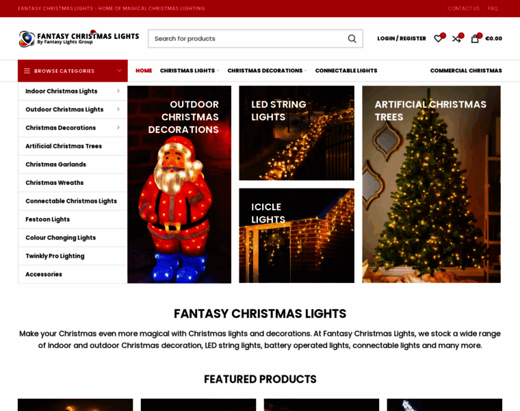 Fantasychristmaslights.ie thumbnail